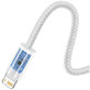 Baseus - Kabel Lightning/USB, 1.5m, bela