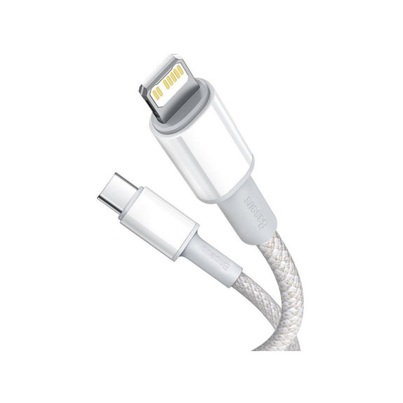 Baseus - Kabel Lightning/USB-C, 1.5m, bela