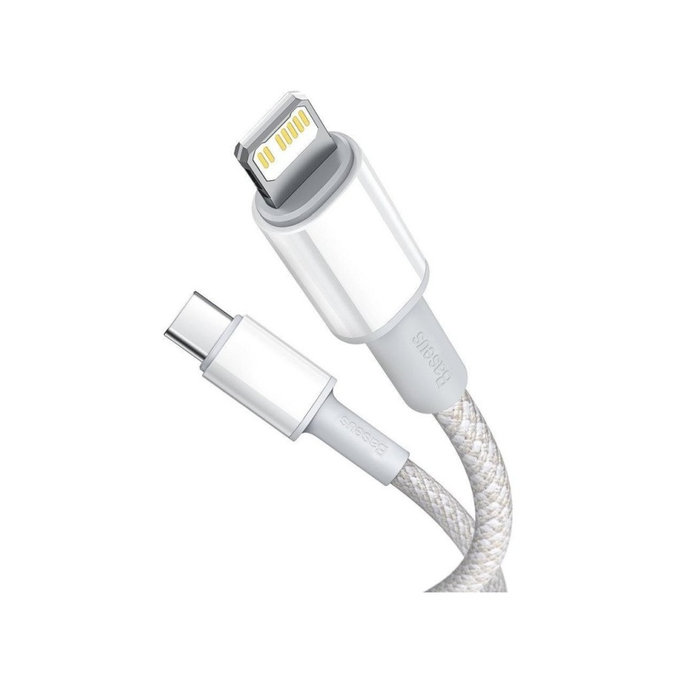 Baseus - Kabel Lightning/USB-C, 1.5m, bela