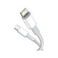Baseus - Kabel Lightning/USB-C, 1.5m, bela