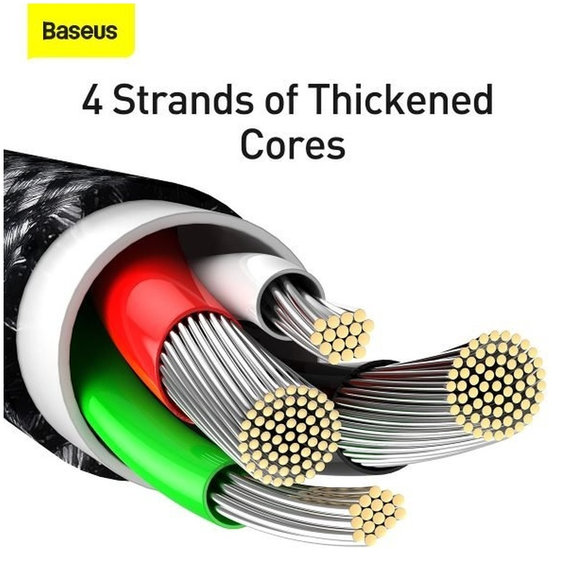 Baseus - Kabel Lightning/USB, 1.5m, črna