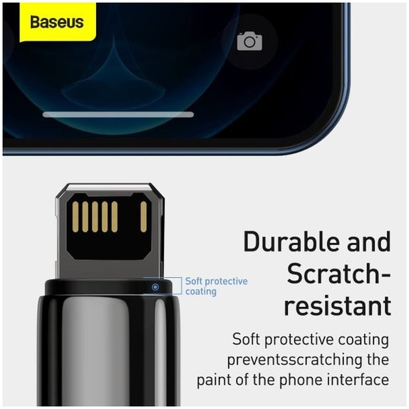 Baseus - Kabel Lightning/USB, 1.5m, črna