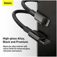 Baseus - Kabel Lightning/USB-C, 1.5m, črna