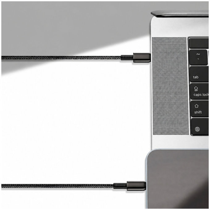Baseus - Kabel Lightning/USB-C, 1.5m, črna