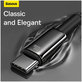 Baseus - Kabel USB-C/USB, 1.5m, črna