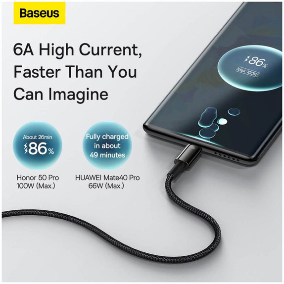 Baseus - Kabel USB-C/USB, 1.5m, črna