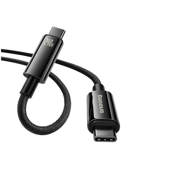 Baseus - Kabel USB-C/USB-C, 1.5m, črna