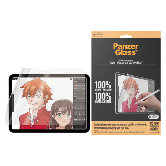 Zaščitna folija GraphicPaper UWF za iPad (10th Gen 2022)/(11th Gen 2025), prozorna, PanzerGlass