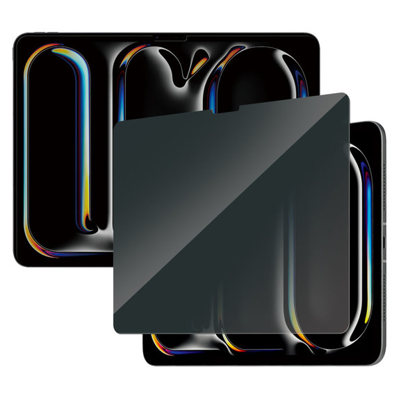 Kaljeno steklo UWF Privacy za iPad Pro 13"/Air 13'', Prozorna, PanzerGlass