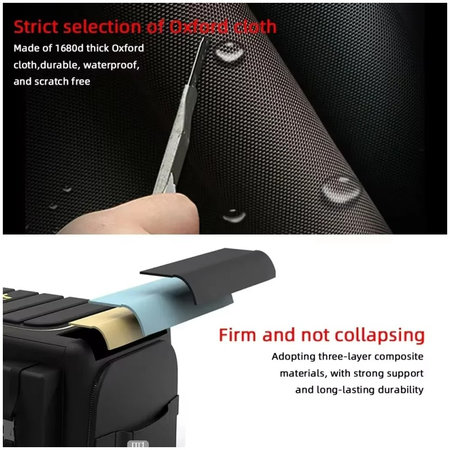 Shranjevalna torba/škatla za prtljažnik 40L - 45x30x30cm