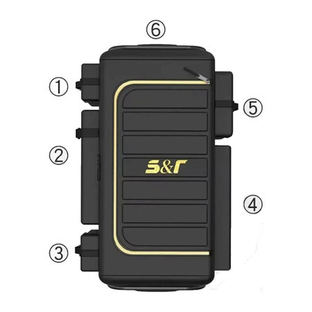 Shranjevalna torba/škatla za prtljažnik 70L - 60x30x30cm