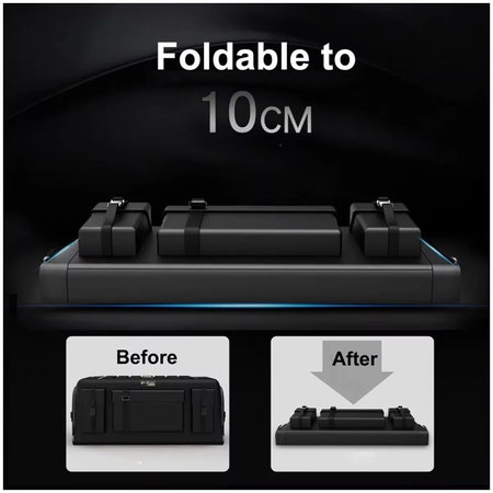 Shranjevalna torba/škatla za prtljažnik 70L - 60x30x30cm