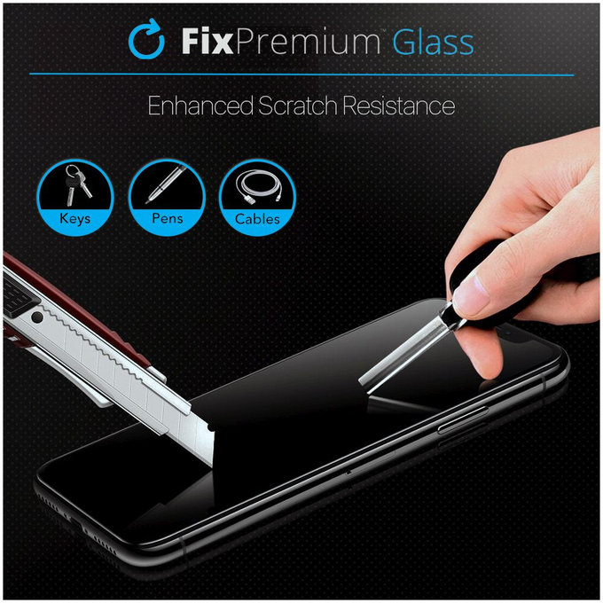 FixPremium FullCover Glass - kaljeno steklo za Motorola Edge 30