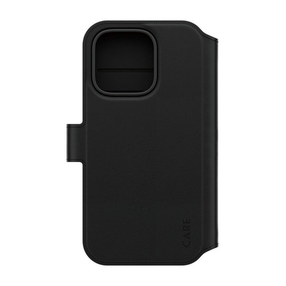 Ovitek Wallet Tango Two-In-One z MagSafe za iPhone 16 Pro, Črna, CARE