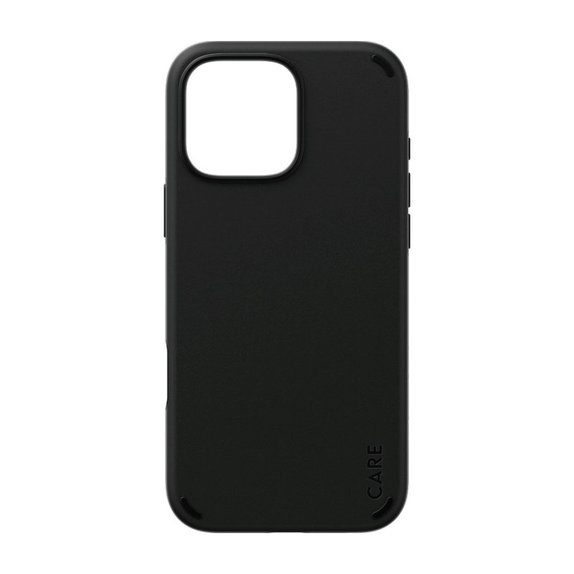 Ovitek Double Defense za iPhone 16 Pro Max, Črna, CARE