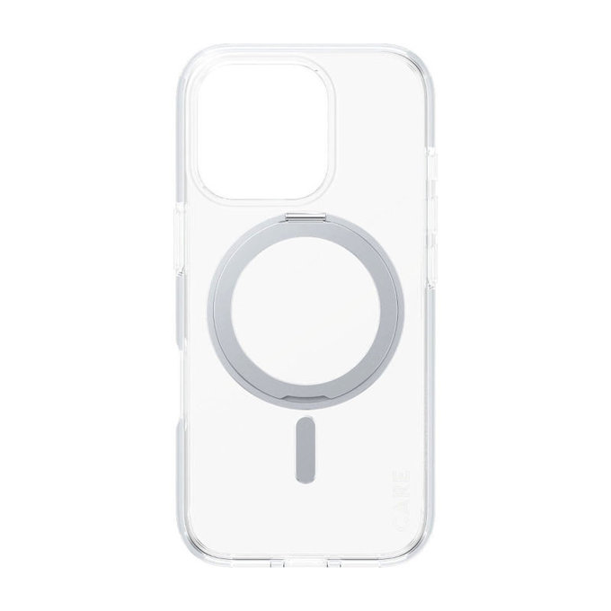 Bundle Hoops Ceramic + Kaljeno steklo UWF Ceramic + Ovitek Kickstand za iPhone 16 Pro, CARE