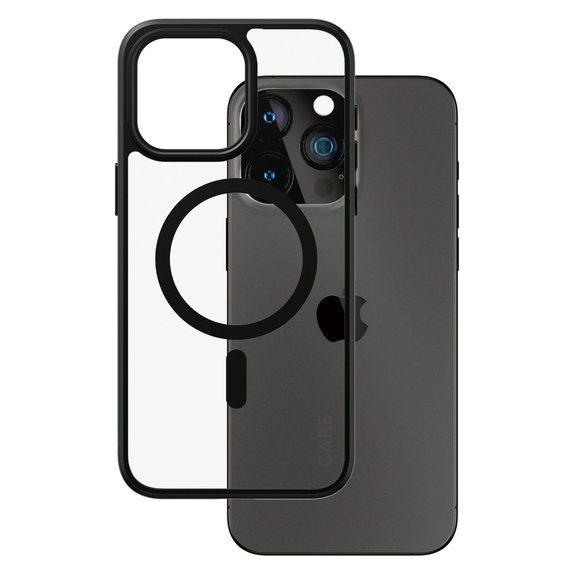 Ovitek Urban Combat z MagSAFE by PanzerGlass za iPhone 15 Pro Max, Črna, PanzerGlass