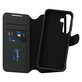 Ovitek Wallet Tango Two-In-One s QI za Samsung Galaxy S25, Črna, PanzerGlass