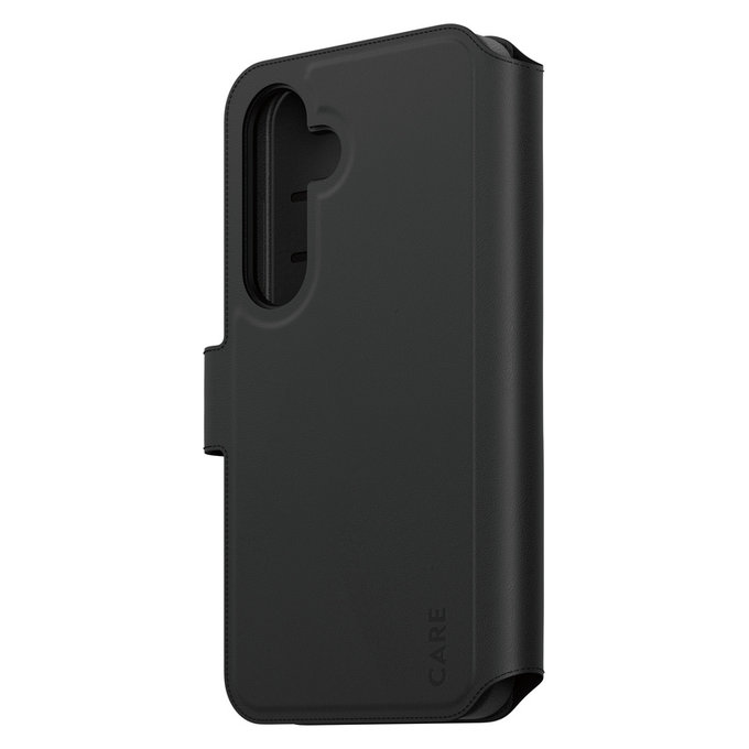 Ovitek Wallet Tango Two-In-One s QI za Samsung Galaxy S25, Črna, PanzerGlass