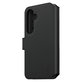 Ovitek Wallet Tango Two-In-One s QI za Samsung Galaxy S25, Črna, PanzerGlass