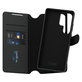 Ovitek Wallet Tango Two-In-One s QI za Samsung Galaxy S25 Ultra, Črna, PanzerGlass