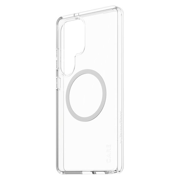 Ovitek Urban Combat z belim QI za Samsung Galaxy S25 Ultra, Prozorna, PanzerGlass
