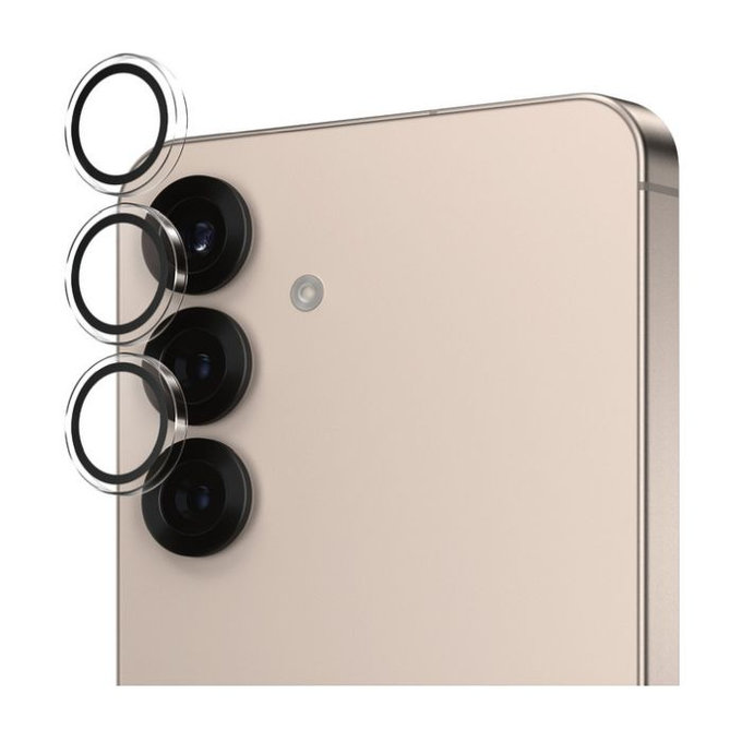 PanzerGlass - Zaščitni Ovitek za Objektiv Kamere Hoops za Samsung Galaxy S25+, transparent