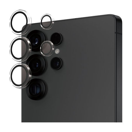 PanzerGlass - Zaščitni Ovitek za Objektiv Kamere Hoops za Samsung Galaxy S25 Ultra, transparent