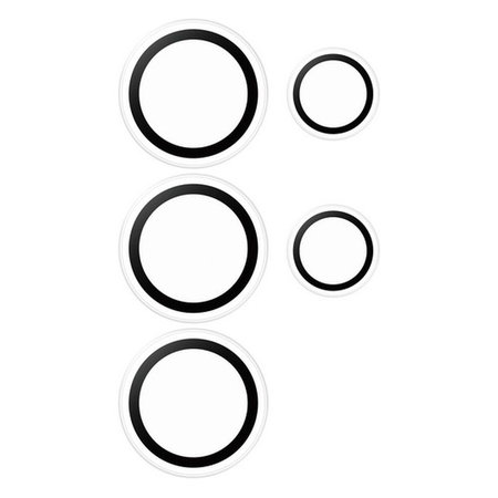 PanzerGlass - Zaščitni Ovitek za Objektiv Kamere Hoops za Samsung Galaxy S25 Ultra, transparent