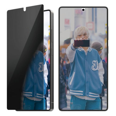 PanzerGlass - Kaljeno Steklo UWF Privacy z aplikatorjem za Samsung Galaxy S25 Ultra, transparent