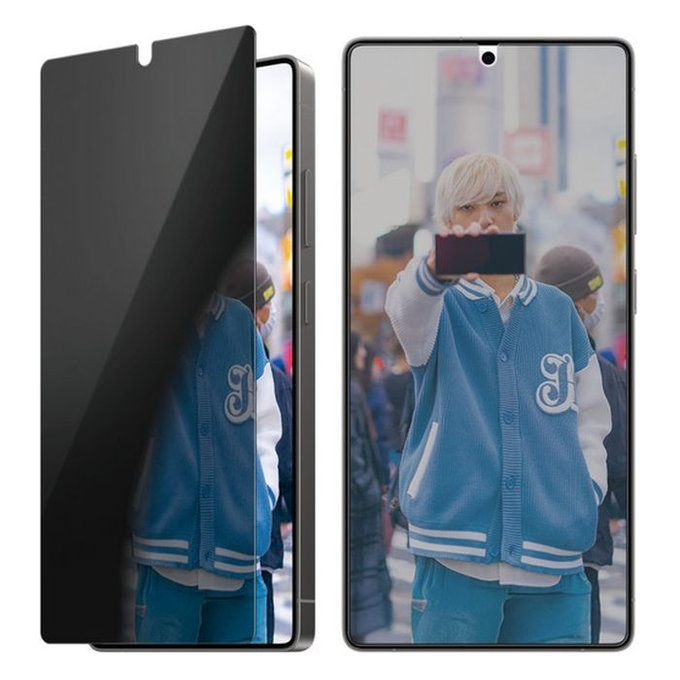 PanzerGlass - Kaljeno Steklo UWF Privacy z aplikatorjem za Samsung Galaxy S25 Ultra, transparent