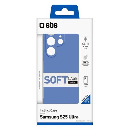 SBS - Ovitek Instinct za Samsung Galaxy S25 Ultra, modra