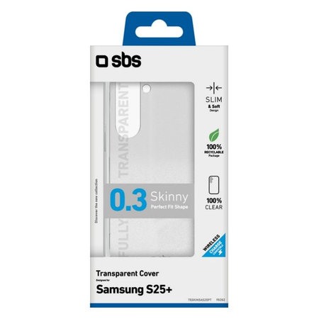 SBS - Ovitek Skinny za Samsung Galaxy S25+, transparent