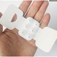 FixPremium - Zamenljive gumice za AirPods Pro - Set 3 (L, S, XS), bela