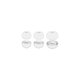 FixPremium - Zamenljive gumice za AirPods Pro - Set 3 (L, S, XS), bela