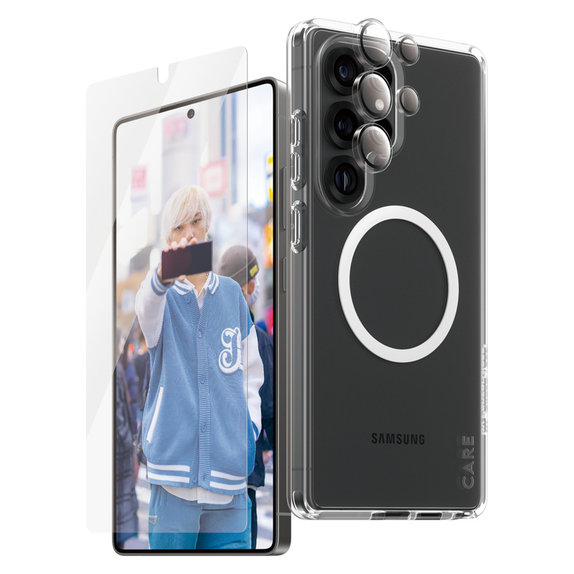 Bundle 3v1 za Samsung Galaxy S25 Ultra, PanzerGlass