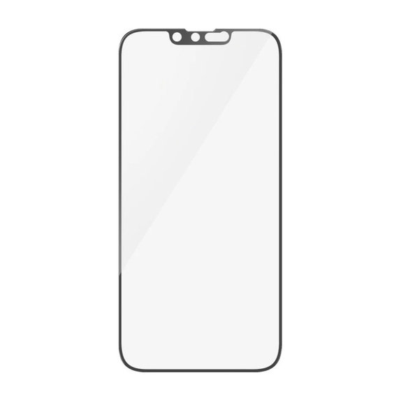 UWF kaljeno steklo z aplikatorjem za iPhone 17e/16e/14/13/13 Pro, Črna, PanzerGlass