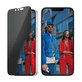 UWF Privacy kaljeno steklo z aplikatorjem za iPhone 17e/16e/14/13/13 Pro, Črna, PanzerGlass