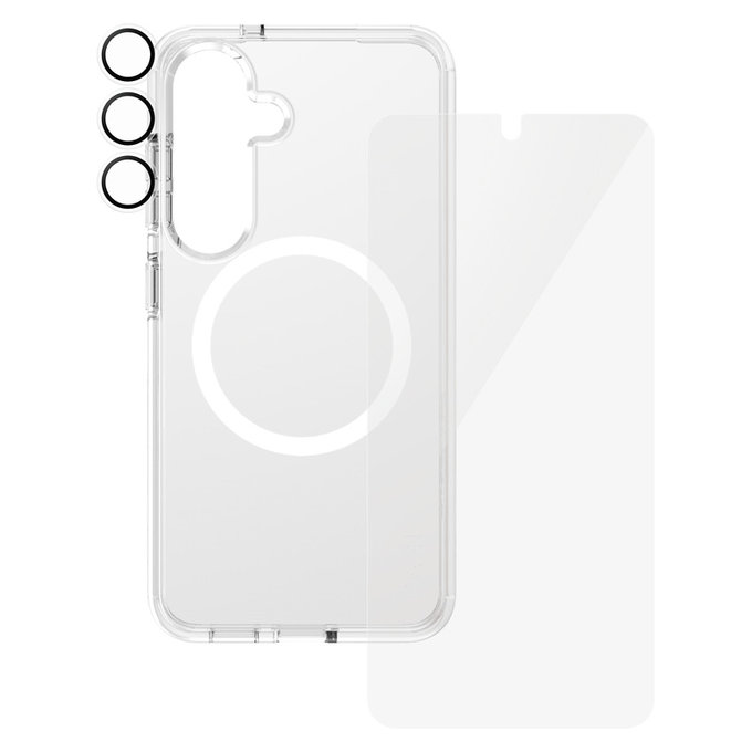 Bundle 3v1 za Samsung Galaxy S25, PanzerGlass