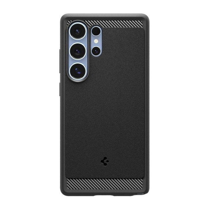 Spigen - Ovitek Rugged Armor z MagSafe za Samsung Galaxy S25 Ultra, Matte Black