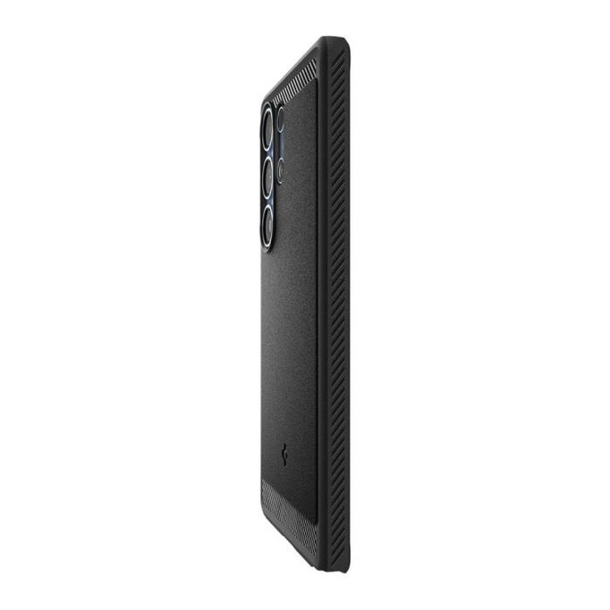Spigen - Ovitek Rugged Armor z MagSafe za Samsung Galaxy S25 Ultra, Matte Black
