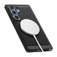 Spigen - Ovitek Rugged Armor z MagSafe za Samsung Galaxy S25 Ultra, Matte Black
