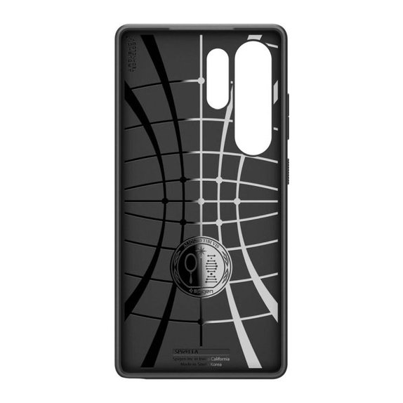 Spigen - Ovitek Liquid Air za Samsung Galaxy S25 Ultra, Matte Black