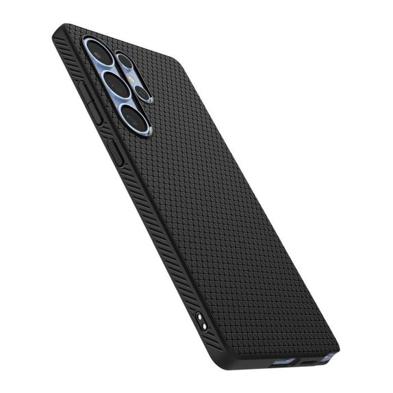 Spigen - Ovitek Liquid Air za Samsung Galaxy S25 Ultra, Matte Black