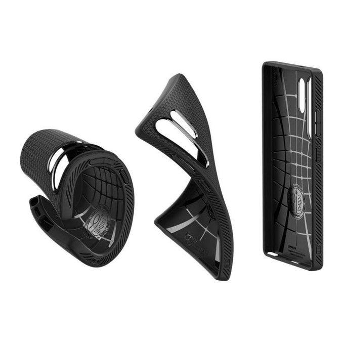 Spigen - Ovitek Liquid Air za Samsung Galaxy S25 Ultra, Matte Black