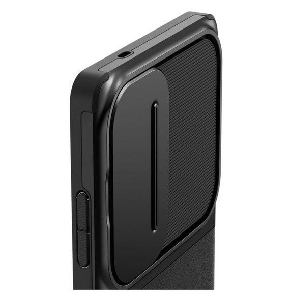 Spigen - Ovitek Optik Armor za Samsung Galaxy S25 Ultra, črna