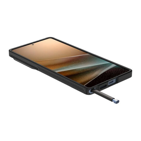 Spigen - Ovitek Optik Armor za Samsung Galaxy S25 Ultra, črna