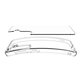 Spigen - Ovitek Ultra Hybrid za Samsung Galaxy S25+, Crystal Clear
