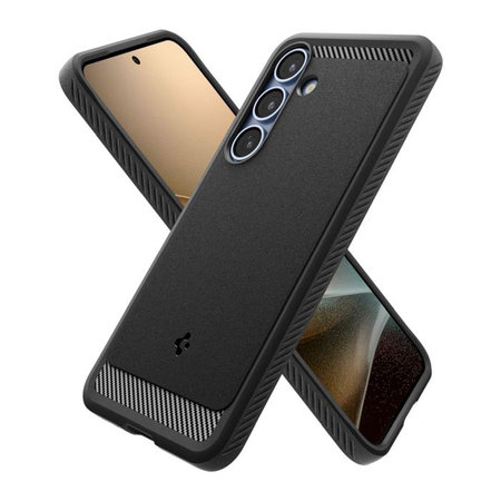 Spigen - Ovitek Rugged Armor z MagSafe za Samsung Galaxy S25, Matte Black