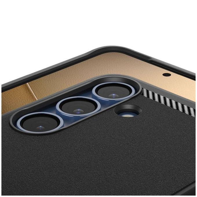 Spigen - Ovitek Rugged Armor z MagSafe za Samsung Galaxy S25, Matte Black